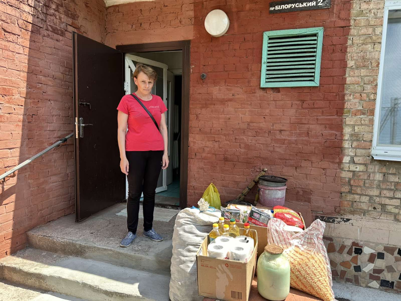 Надали допомогу переселенцям